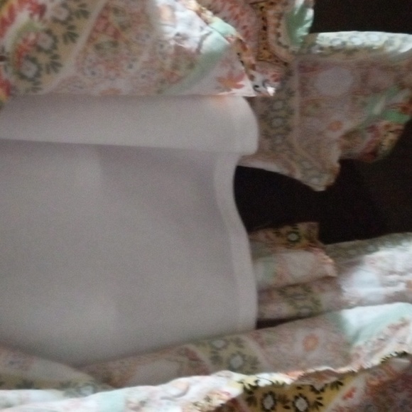 TORRID MIDI HANDKERCHIEF DRESS YELLOW SIZE 1X - Picture 7 of 12